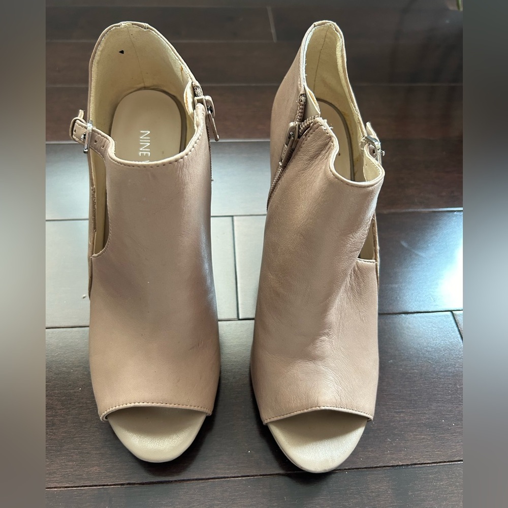 Nine West Peep Toe Bootie